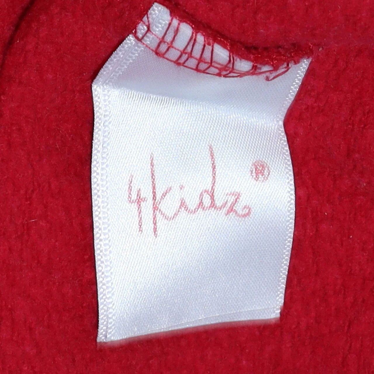 4Kidz Girls Red Reindeer Christmas Pullover Sweatshirt 7-8 Years - Image 5