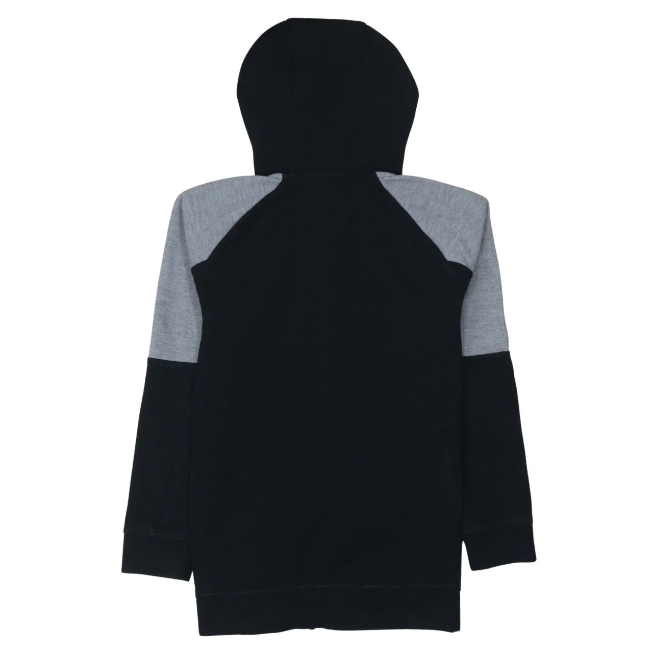 -9° PEAK Teens Black Grey Full Zip Hoodie 13-14Y Regular Fit - Image 4