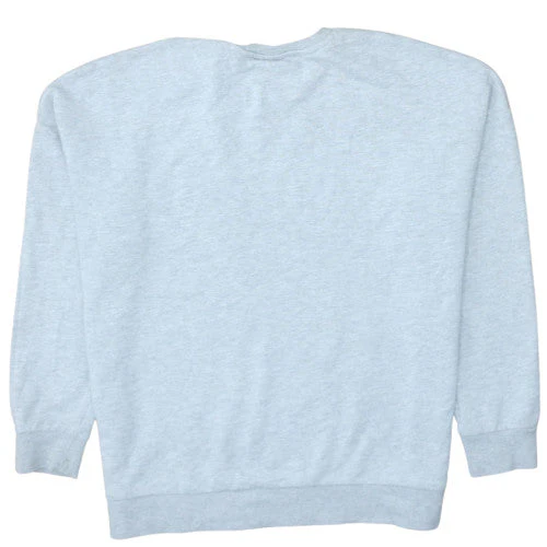 AC/DC Women's Grey Sequin Logo Pullover Sweatshirt UK 14 - Image 4