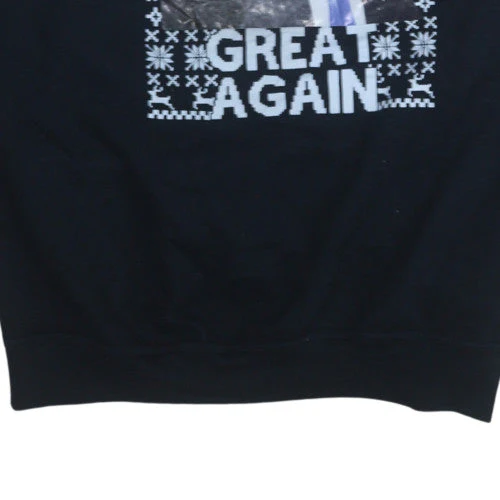 Active Sweats Women's Black XL Pullover Christmas Sweatshirt - Image 6