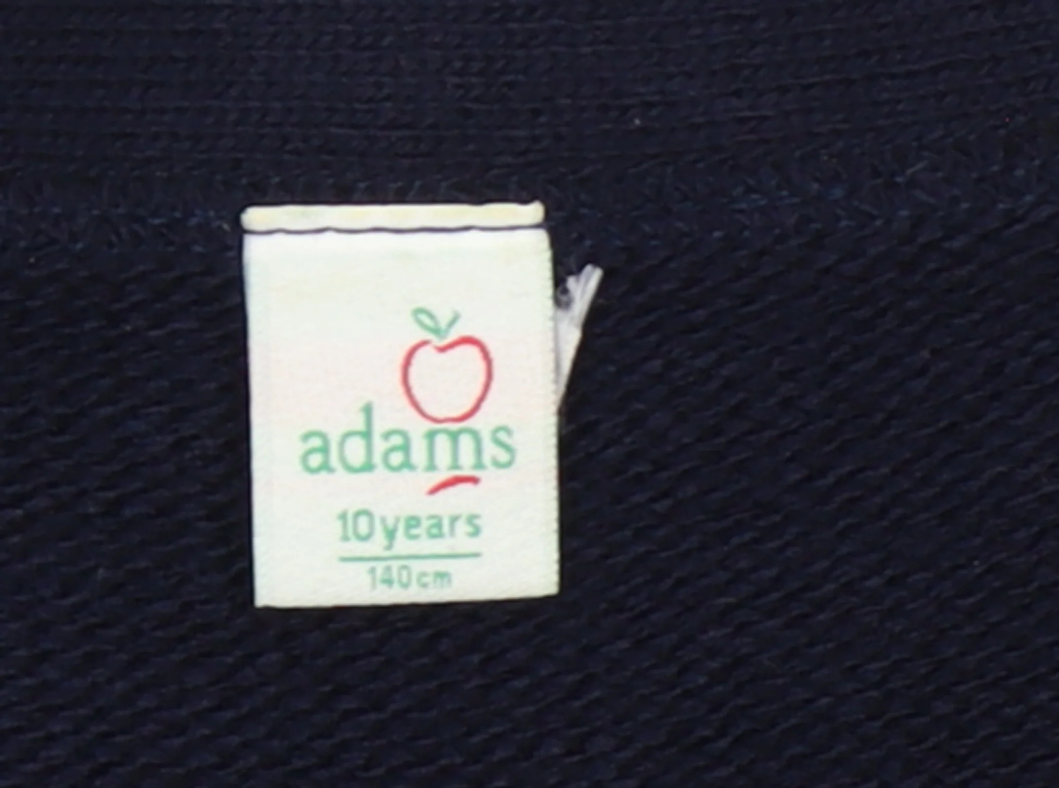 Adams Girls Blue Acrylic Button-Up Knit Cardigan 10 Years - Image 4