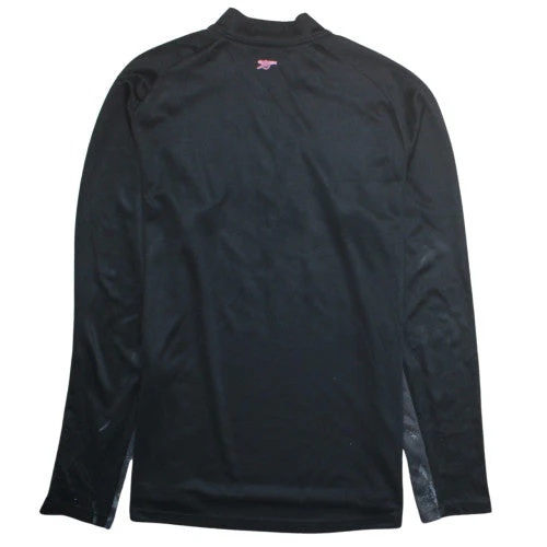 Adidas Arsenal Men’s Black 1/4 Zip Football Training Sweatshirt M - Image 4