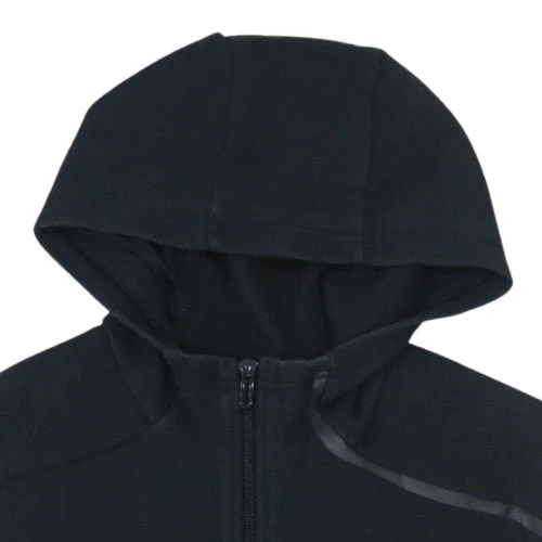 Adidas Boys Black Full Zip Hoodie Size 11-12 Years Fleece Sweatshirt - Image 8