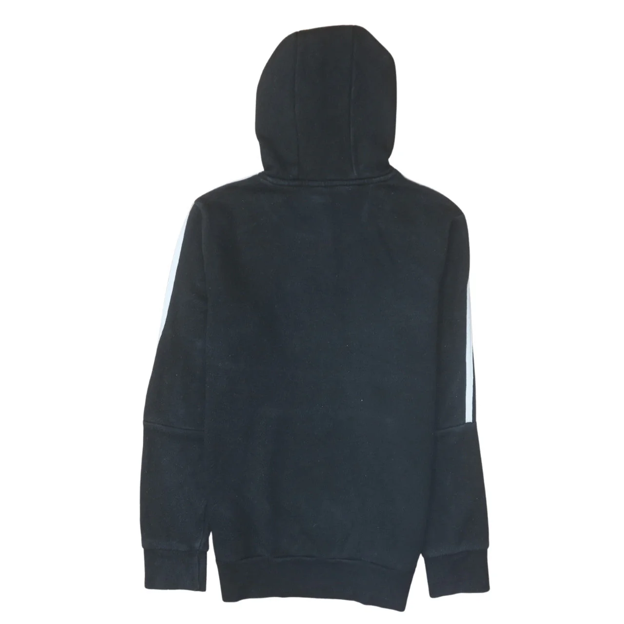 adidas Boys Black Pullover Hoodie 13-14 Years Fleece Sports Sweatshirt - Image 4