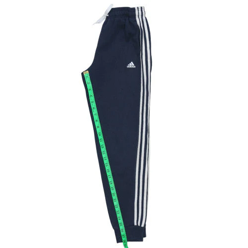 Adidas Boys Blue 13-14 Years Jogger Activewear Trousers with Side Stripes - Image 3