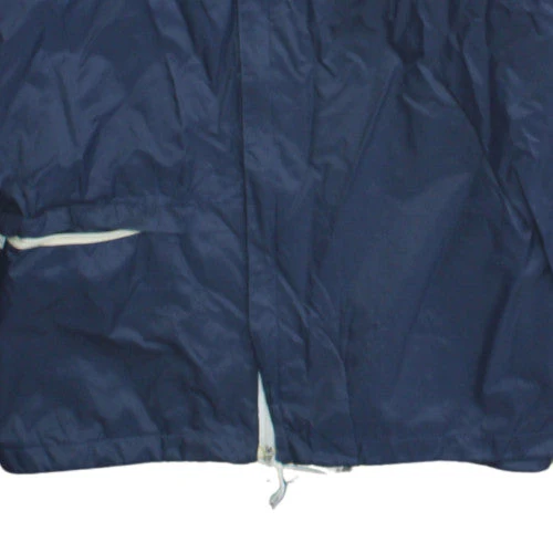 Adidas Boys Blue Hooded Windbreaker Jacket Size 14 Years Lightweight Sports - Image 7