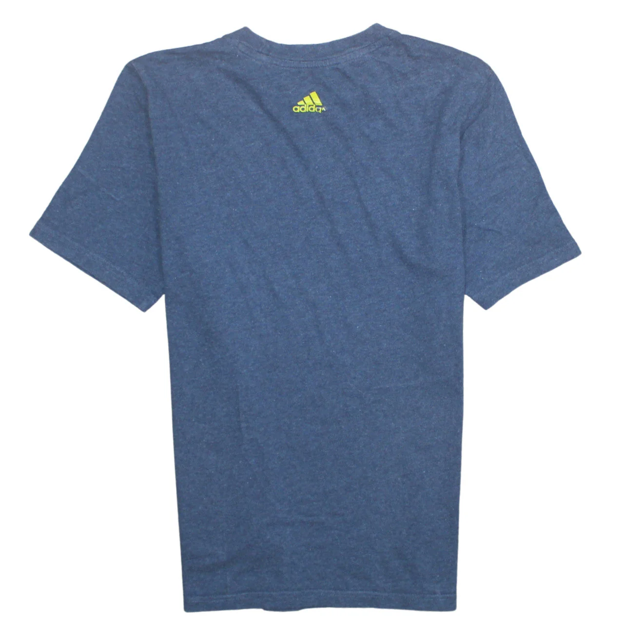 Adidas Boys Blue Short Sleeve Crew Neck Graphic T-Shirt 13-14 Years - Image 4