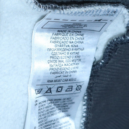 Adidas Boys Grey Colourblock Pullover Hoodie Size 14 Years Regular Fit - Image 6