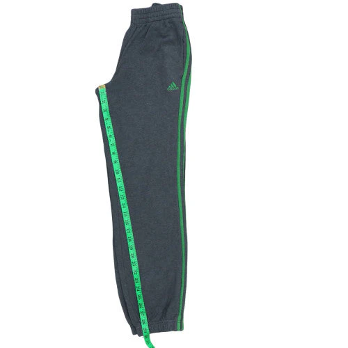 Adidas Boys Grey Jogger Trousers 13-14 Years Fleece Comfort Sportswear - Image 2