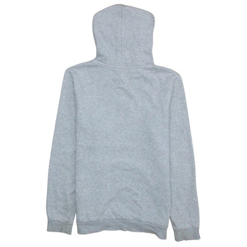 Adidas Boys Grey Pullover Hoodie 13-14 Years Logo Fleece Hooded Sweatshirt - Image 4