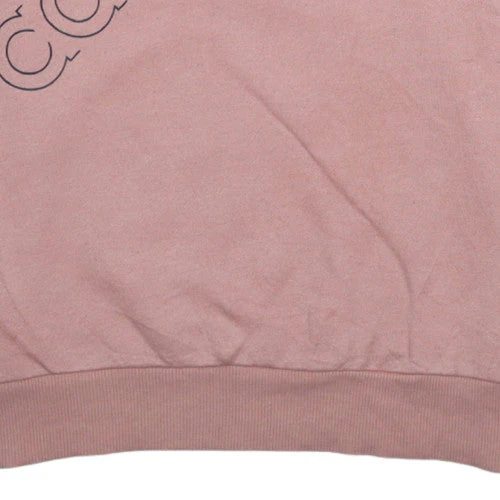 Adidas Boys Pink Logo Pullover Sweatshirt 13-14 Years Long Sleeve - Image 7