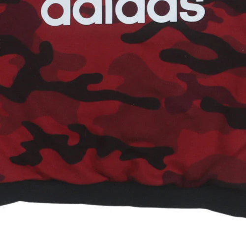 Adidas Boys Red Camo Crew Neck Pullover Sweatshirt Size 146 - Image 6