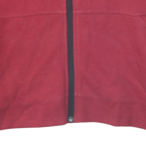 Adidas Boys Red Full Zip Hoodie 11-12 Years Munster Rugby Fleece Sweatshirt - Image 7
