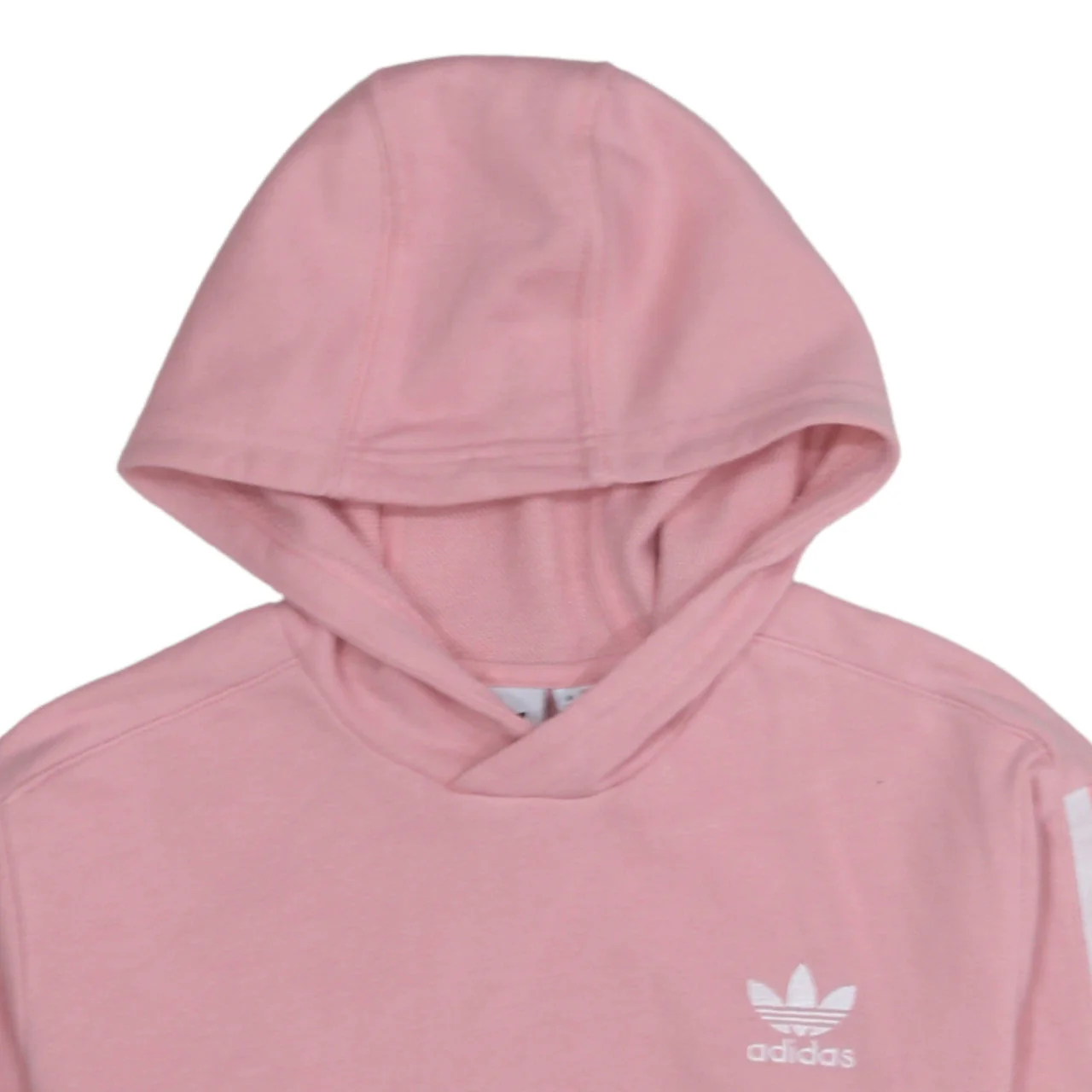 Adidas Girls Pink Pullover Hoodie 13-14 Years Long Sleeve Sportswear - Image 8