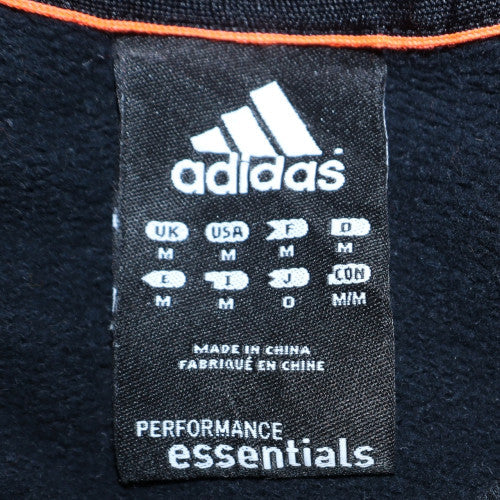 Adidas Men Black Crew Neck Pullover Sweatshirt Size M Sports Fleece - Image 5