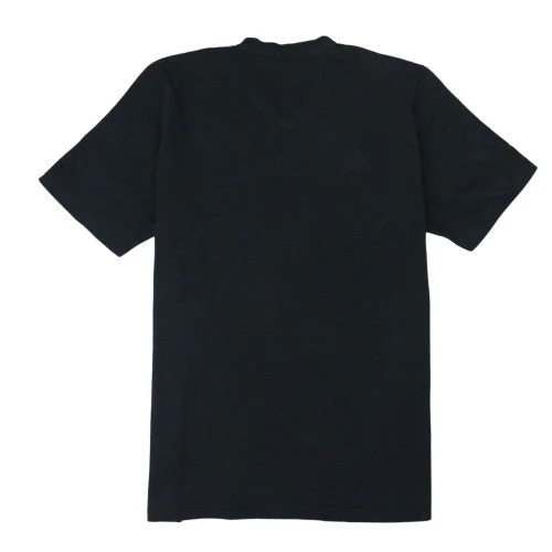 Adidas Men Black Short Sleeve V-Neck Sports T-Shirt Size L - Image 4