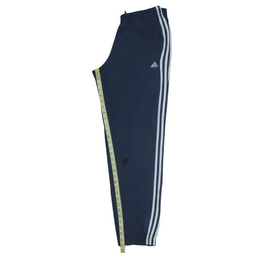 Adidas Men Blue Essentials Sweatpants M Regular Fit Fleece - Image 2