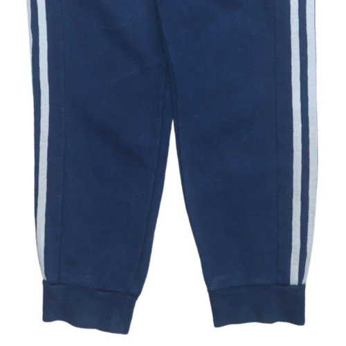 Adidas Men Blue Jogger Trousers S Regular Fit Casual Sportswear - Image 7