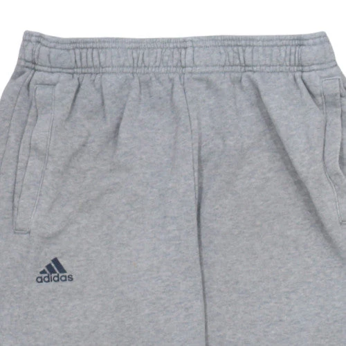 Adidas Men Grey 2XL Tapered Sweatpants with Logo - Image 6