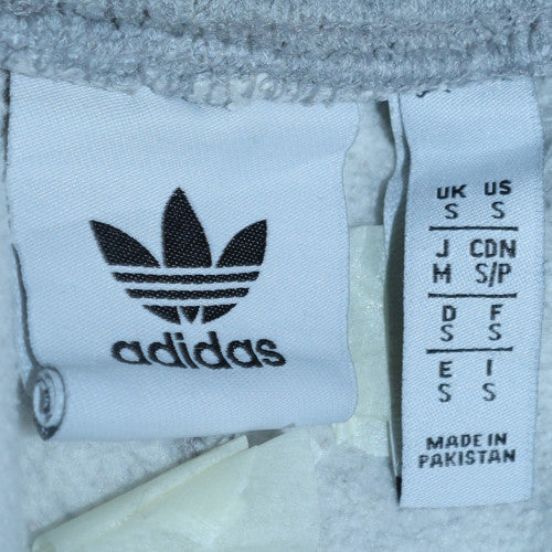 adidas Men Grey Jogger Sweatpants Size S Regular Fit Fleece - Image 7