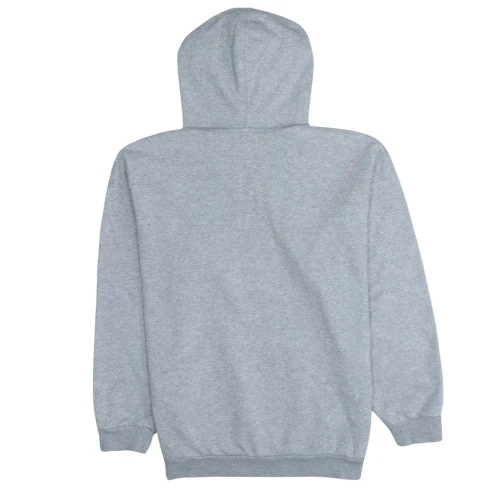 Adidas Men Grey XL Pullover Hoodie with Logo Graphic Print - Image 4