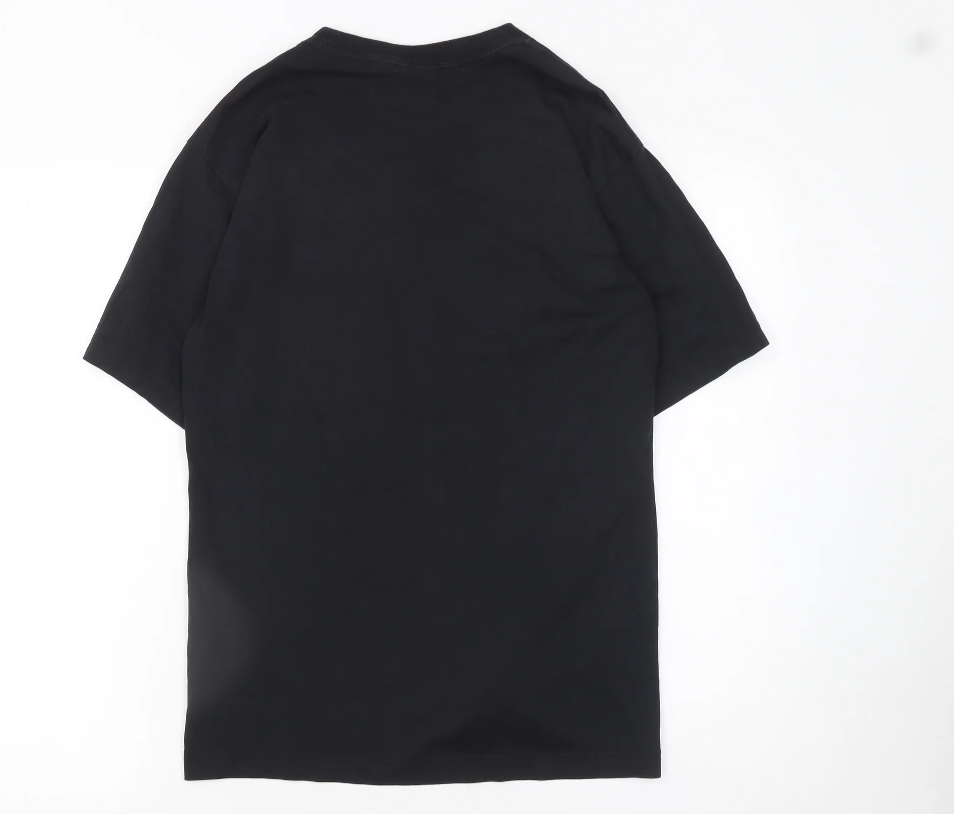 adidas Men’s Black Graphic Cotton T-Shirt Size S Regular Fit - Image 3