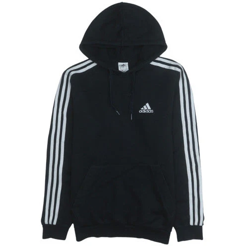 Adidas Men’s Black Pullover Hoodie Small Fleece Sportswear