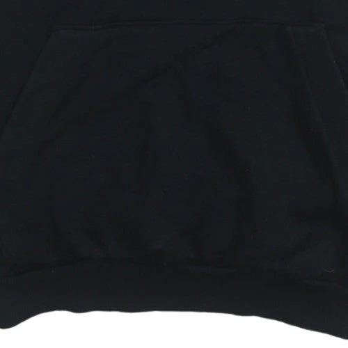 Adidas Men’s Black Pullover Hoodie Small Fleece Sportswear - Image 6