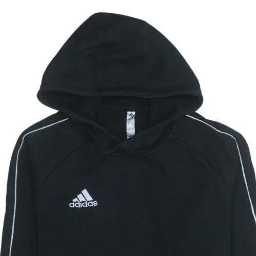 Adidas Men’s Black Pullover Hoodie Small Regular Fit Sports Style - Image 8