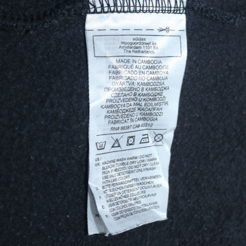 Adidas Men’s Black Small Pullover Crew Neck Sweatshirt - Image 6