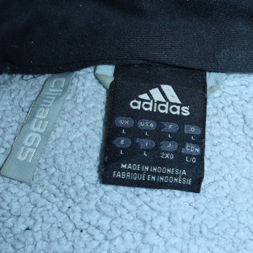 Adidas Men’s Black Softshell Hooded Jacket L Sports Full Zip - Image 5