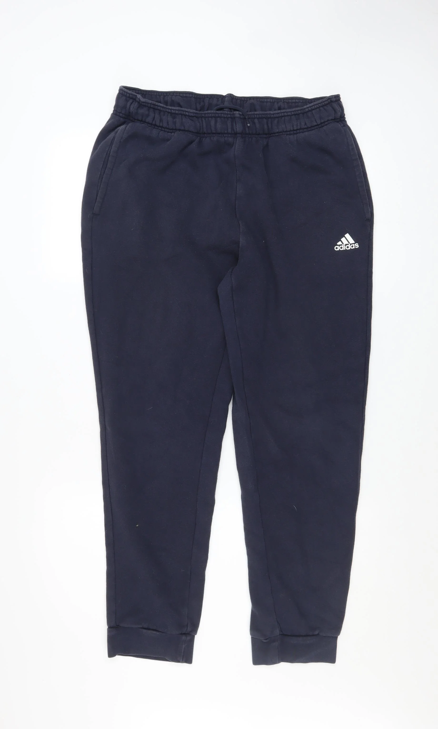 Adidas Men’s Blue 2XL Jogger Sweatpants Fleece Comfort Tapered Activewear