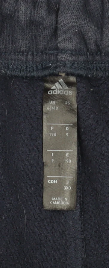 Adidas Men’s Blue 2XL Jogger Sweatpants Fleece Comfort Tapered Activewear - Image 4
