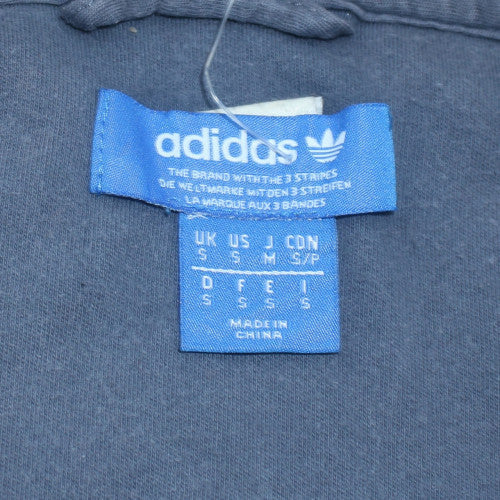 Adidas Men’s Blue Full Zip Hoodie Jacket Size S Sports Style - Image 5