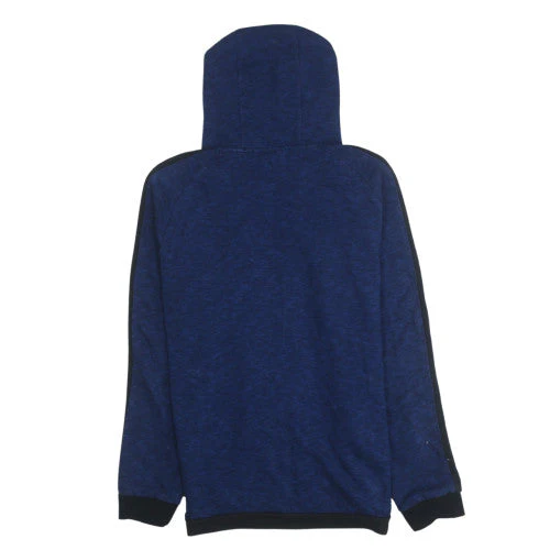 Adidas Men’s Blue Full Zip Hoodie Small Sports Jacket - Image 4