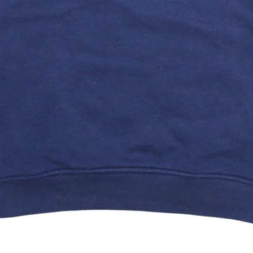 Adidas Men’s Blue Logo Pullover Sweatshirt Size L Fleece Crewneck - Image 6