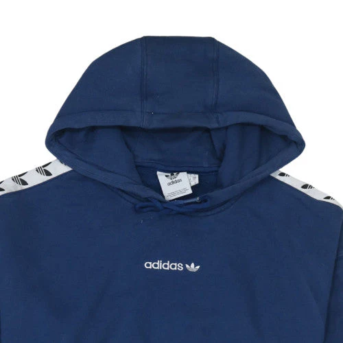 adidas Men’s Blue Pullover Hoodie Small Fleece Sportswear - Image 7