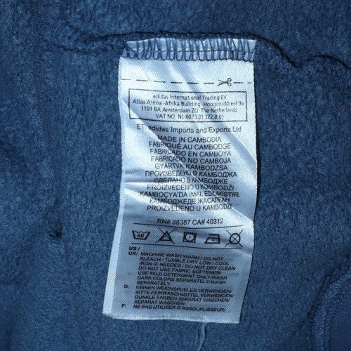 Adidas Men’s Blue XL Pullover Hoodie Fleece Sportswear - Image 6