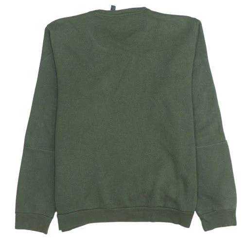 Adidas Men’s Green Crew Neck Pullover Sweatshirt Size M - Image 4