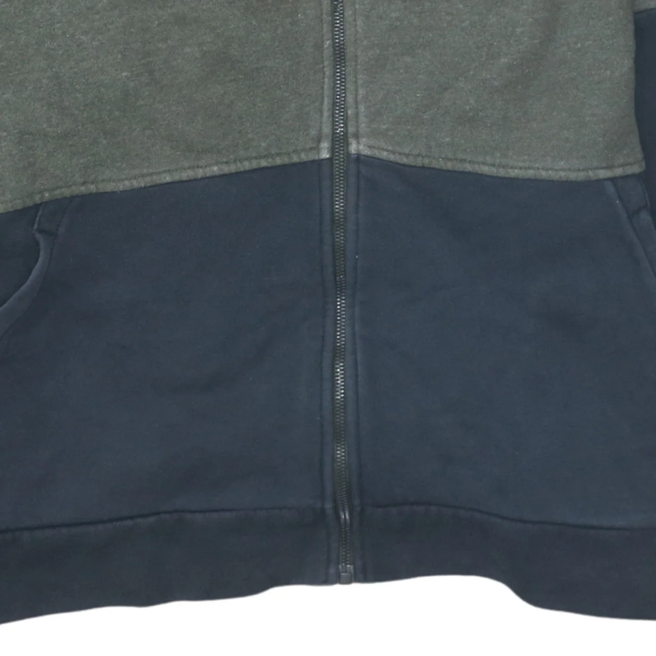 Adidas Men’s Green XL Full Zip Fleece Hoodie Sweatshirt - Image 8