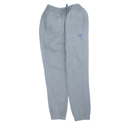 Adidas Men’s Grey Fleece Jogger Sweatpants Size S Regular Fit
