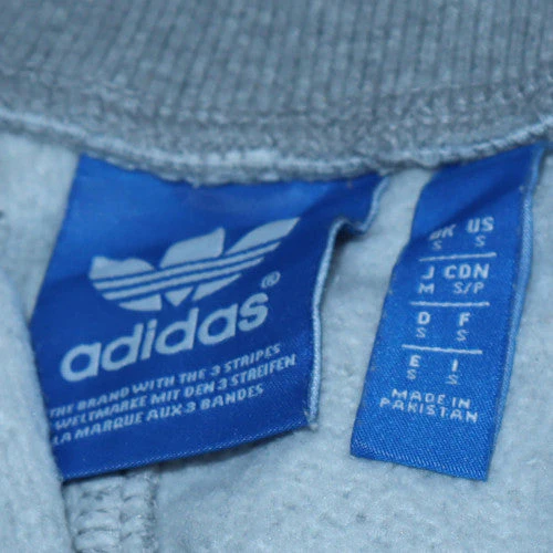 Adidas Men’s Grey Fleece Jogger Sweatpants Size S Regular Fit - Image 5