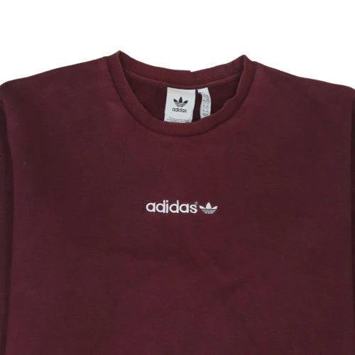 Adidas Men’s Red 2XL Crew Neck Pullover Sweatshirt - Image 8
