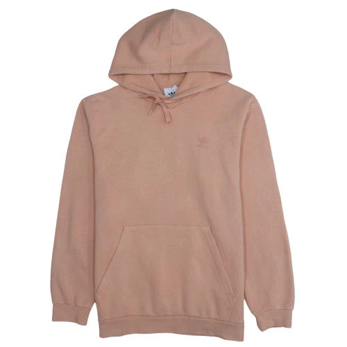 Adidas Mens Beige Pullover Fleece Hooded Sweatshirt L
