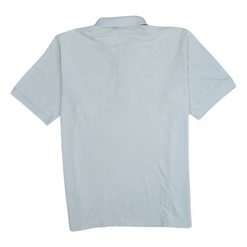 Adidas Men's Beige Short Sleeve Cotton Polo Shirt Size M - Image 4