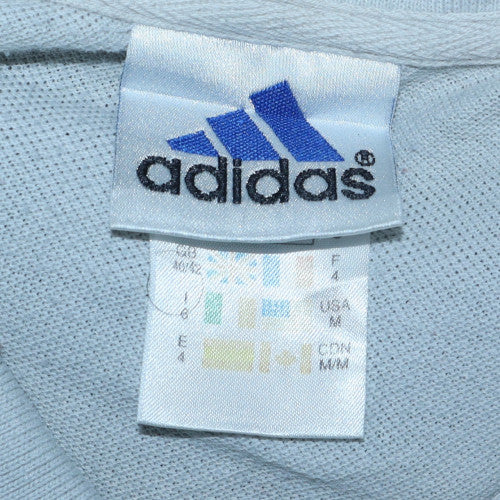 Adidas Men's Beige Short Sleeve Cotton Polo Shirt Size M - Image 5