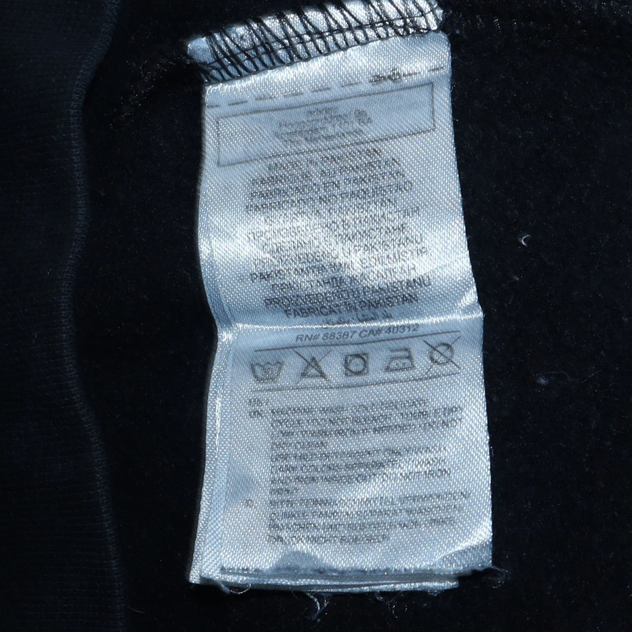 Adidas Mens Black Crew Neck Logo Pullover Sweatshirt Size S - Image 6