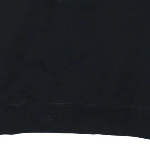 Adidas Mens Black Crew Neck Pullover Sweatshirt Size M - Image 7