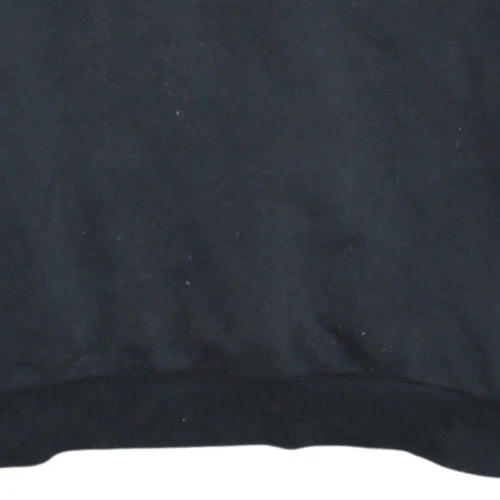 Adidas Mens Black Crew Neck Sweatshirt M Classic Logo Pullover - Image 7