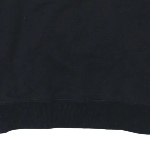 Adidas Men's Black Crew Neck Sweatshirt M Classic Pullover - Image 7